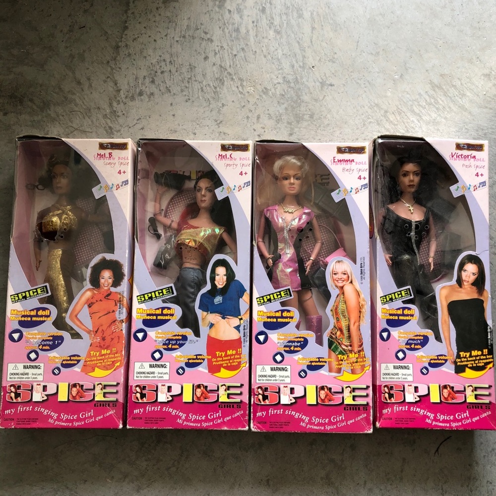 Spice girls collector dolls